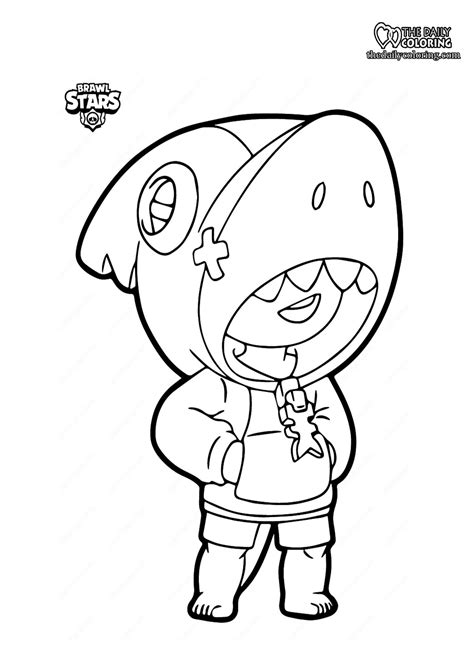 brawlstars coloring pages